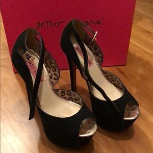 6 inch Betsey Johnson platform heels